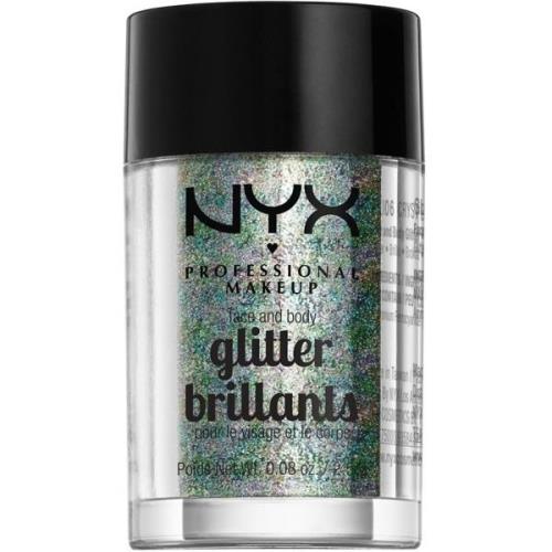 NYX PROFESSIONAL MAKEUP Face & Body Glitter Crystal