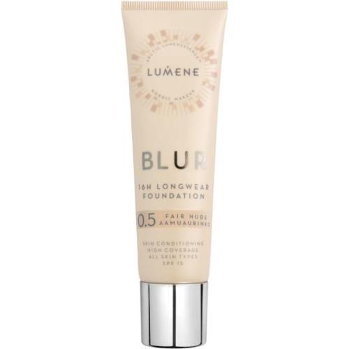 Lumene Blur 16H Longwear Foundation 0.5 Fair Nude