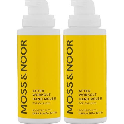 Moss & Noor After Workout Hand Mousse Urea & Shea Butter 2 Pack