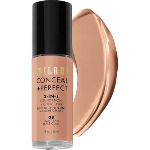 Milani Conceal & Perfect Liquid Foundation Light Tan