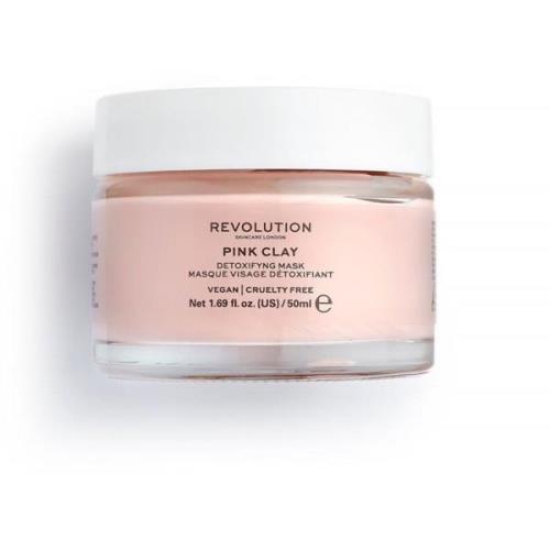 Revolution Skincare Pink Clay Detoxifying Face Mask  50 ml