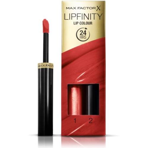 Max Factor Lipfinity 2-Step Long Lasting Lipstick 120 Hot