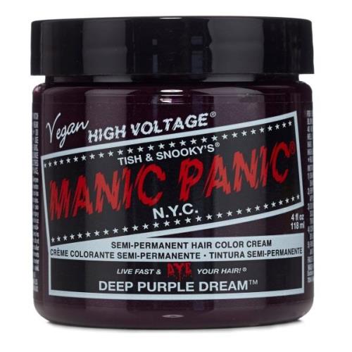 Manic Panic Semi-Permanent Hair Color Cream Deep Purple Dream