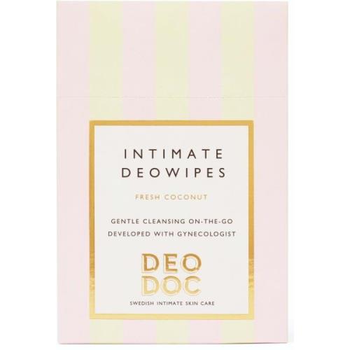 DeoDoc Fresh Coconut Intimate Deowipes