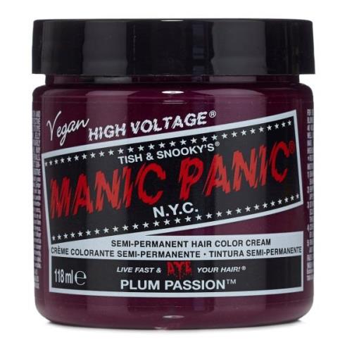 Manic Panic Semi-Permanent Hair Color Cream Plum Passion