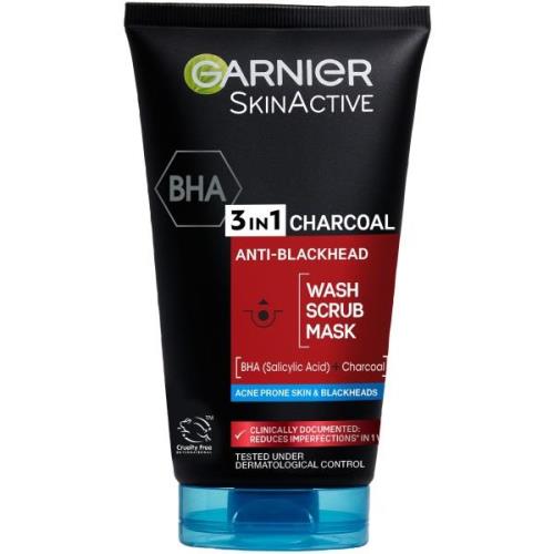 Garnier SkinActive PureActive 3in1 Charcoal
