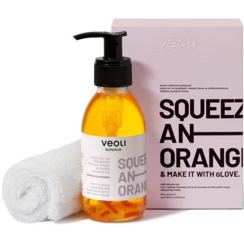 Veoli Botanica Squeeze An Orange 2in1 Cleansing And Massage Oil