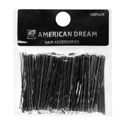 American Dream Wavy Grips Black 6.5cm Black 6,5cm