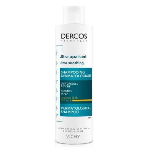 VICHY Dercos Technique Ultra-Soothing Shampoo Tørt hår 200 ml