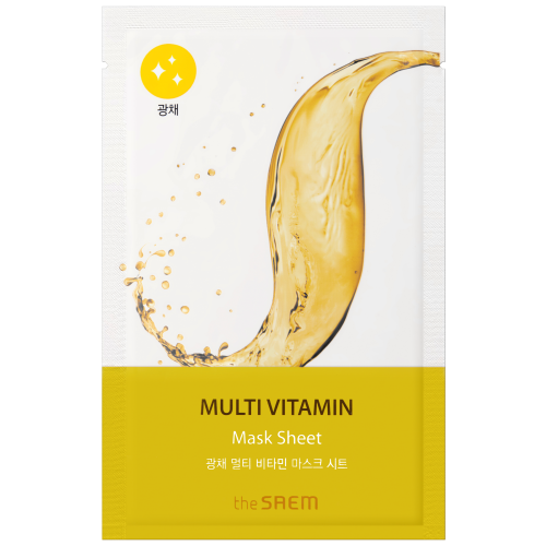 The Saem Bio Solution Radiance Multi Vitamin Mask Sheet Mascarill