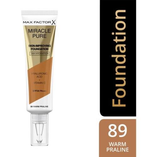 Max Factor Miracle Pure Skin-Improving Foundation 89 Warm Praline