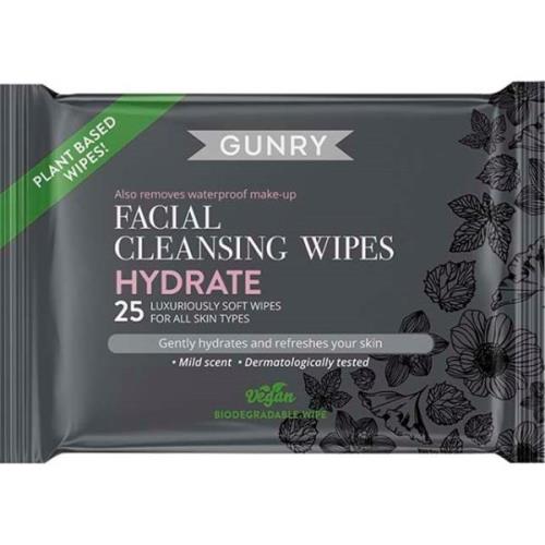 Gunry Facial Cleansing Wipes Hydrate 25 st