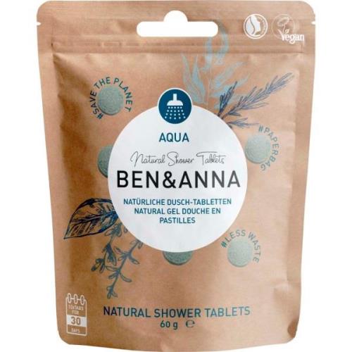 Ben & Anna Shower tablets Aqua  60 g