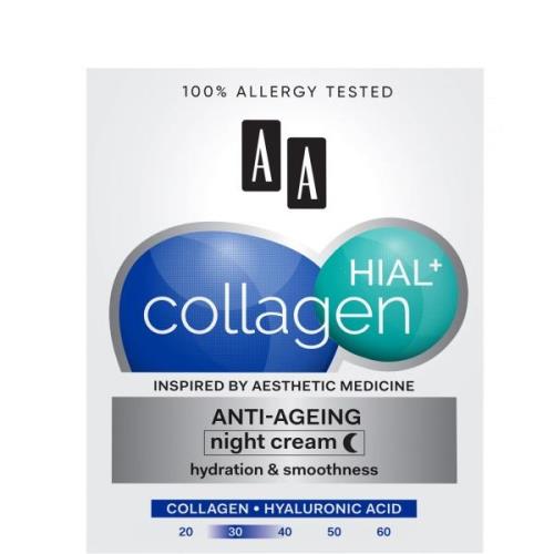 AA Collagen Hial+ Anti-Ageing Night Cream 50 ml