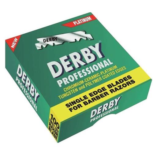 Derby Professional Single Edge Razor Blades 100-Pack 100 stk