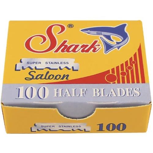 Shark Saloon Single Edge Razor Blades 100-Pack 100 stk