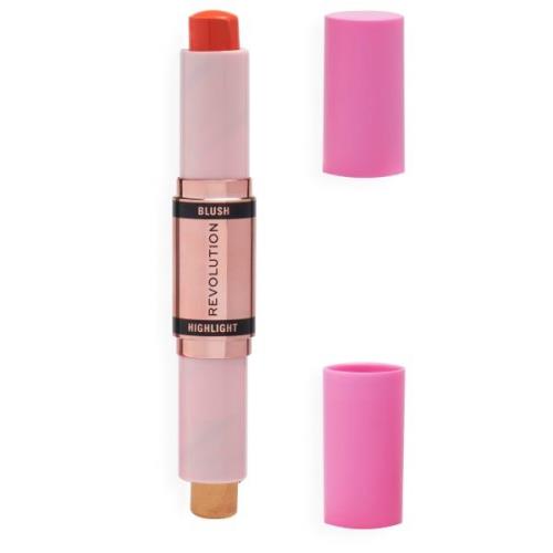 Makeup Revolution Blush & Highlight Stick  Dew