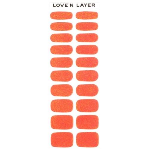 Love'n Layer Square Sparkle Orange