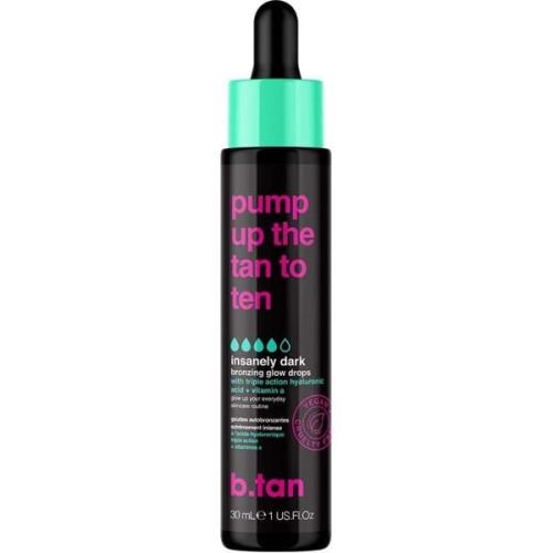 B-tan Pump Up The Tan To Ten Bronzing Glow Drops 30 ml