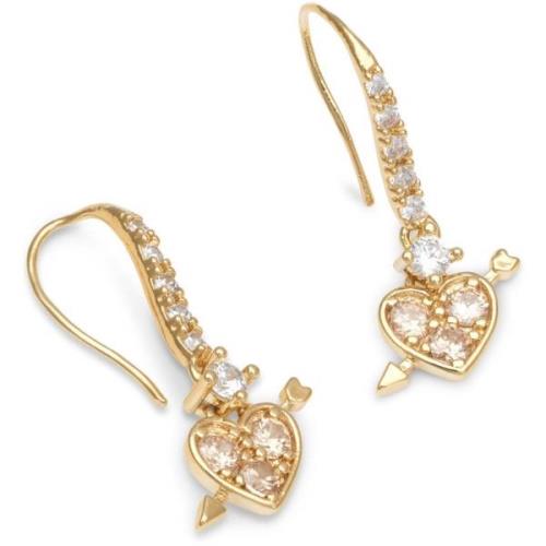 Lily and Rose Lowe earrings   Light champagne