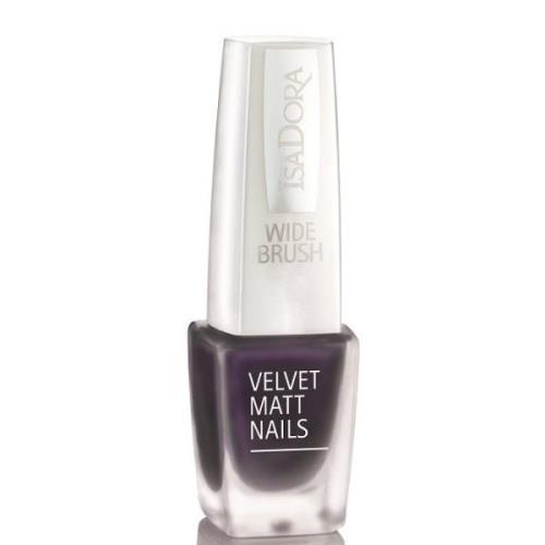 IsaDora Velvet Matte Nails 823 Grape Royal