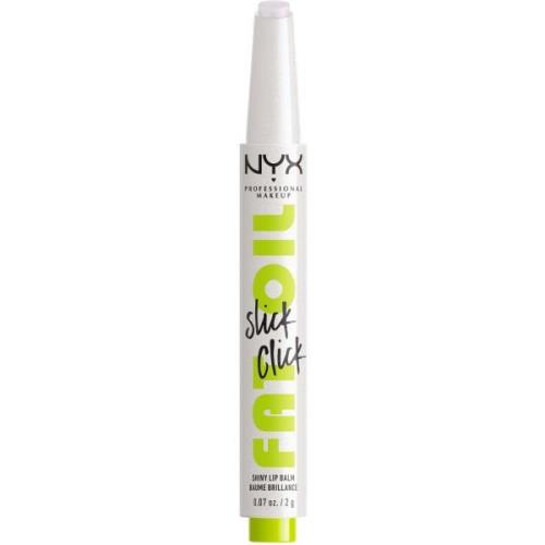 NYX PROFESSIONAL MAKEUP Fat Oil Slick Click Lip Balm 01 Main Char