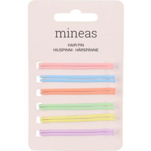 Mineas Hair Pins Pastel Mix 12 pcs