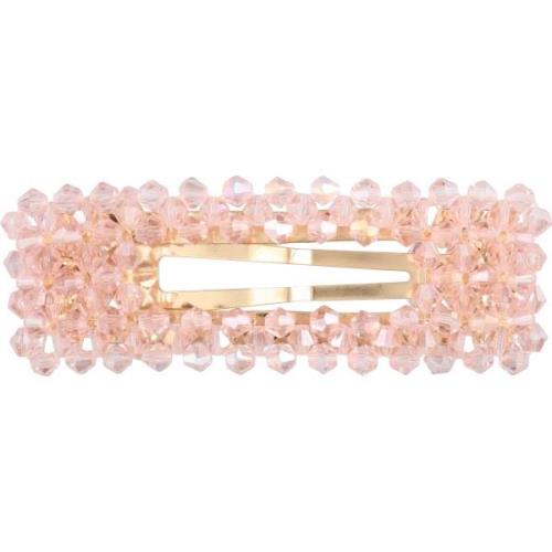 Mineas Hairclip Crystal Pearls Pink