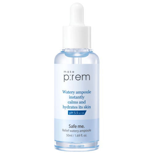 Make P:rem Safe me. Relief watery ampoule 50 ml