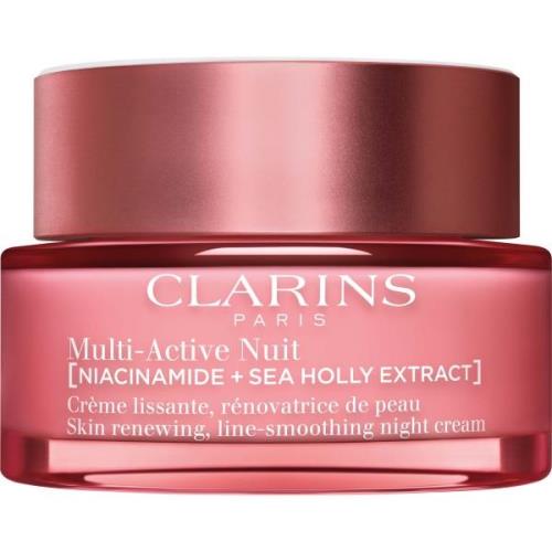 Clarins Multi-Active Skin renewing, Line-smoothing Night Cream Dr