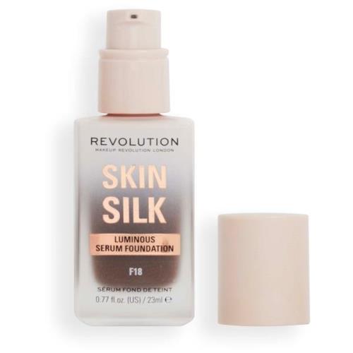 Makeup Revolution Skin Silk Serum Foundation F18