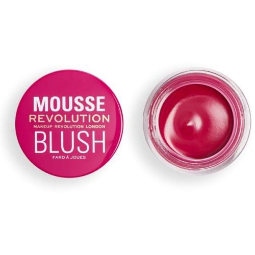 Makeup Revolution Mousse Blusher Passion Deep Pink