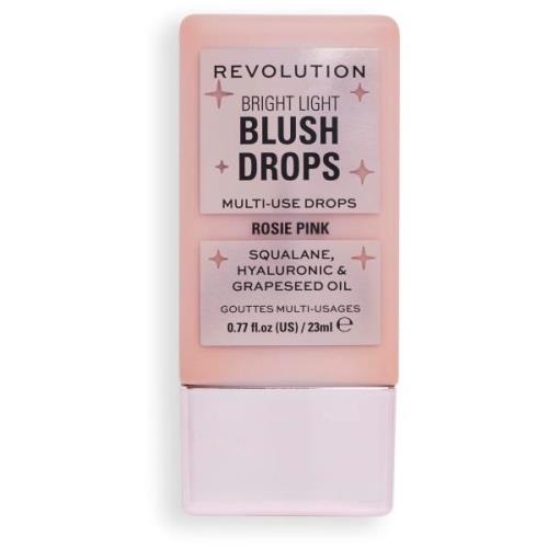 Makeup Revolution Bright Light Blush Drops Pink Rosie