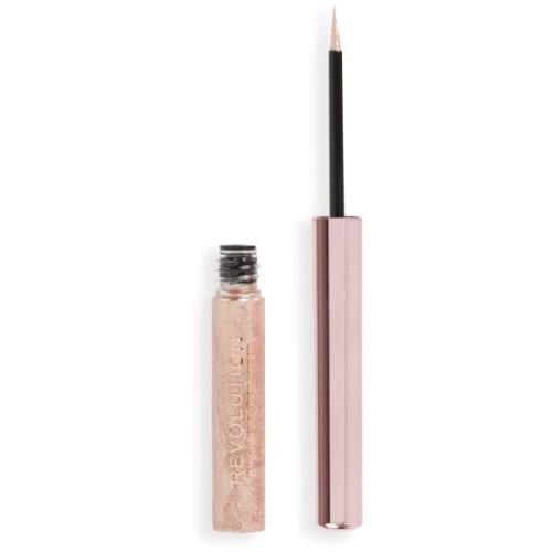 Makeup Revolution Super Flick Liquid Eyeliner Rose Gold