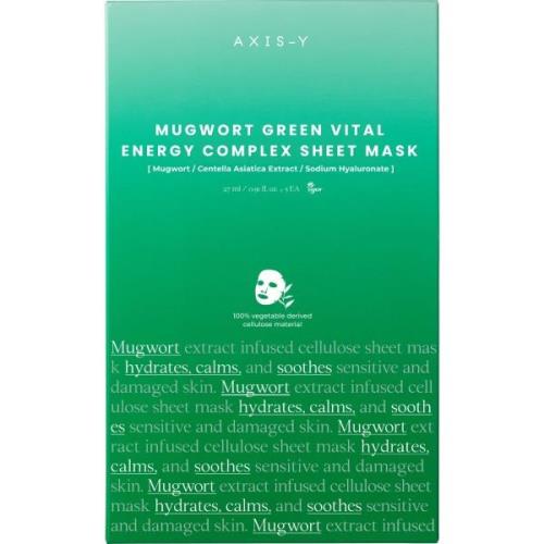AXIS-Y Mugwort Green Vital Energy Complex Sheet Mask 27 ml