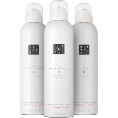 Rituals The Ritual of Sakura Foaming Shower Gel Trio