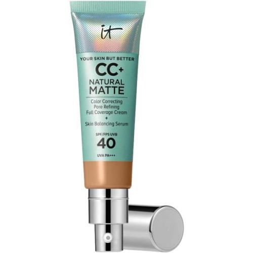 IT Cosmetics CC+ Natural Matte Foundation Tan