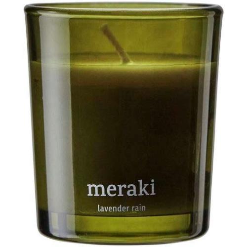 Meraki Lavender Rain Scented Candle  Small