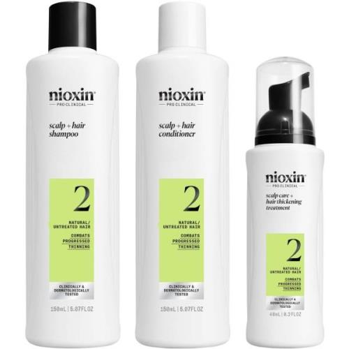 Nioxin System 2 Trial Kit for Thinning Hair