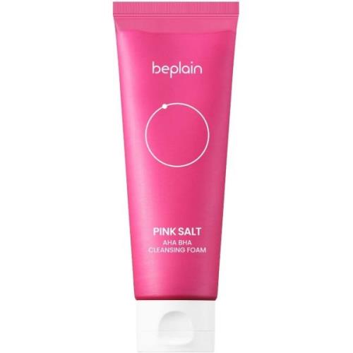 Beplain Pink Salt AHA BHA Cleansing Foam 120 ml