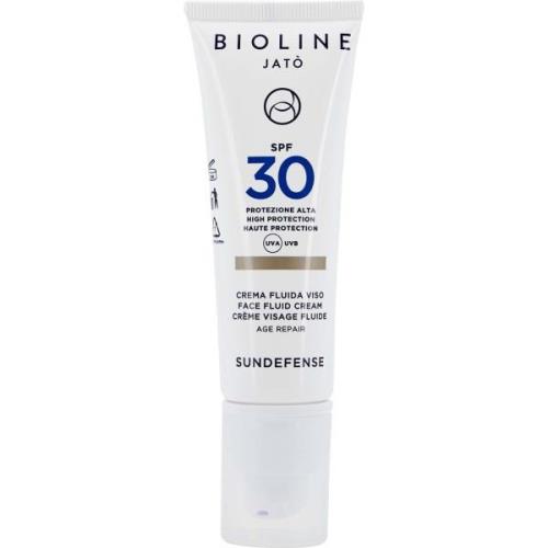 Bioline Jatò SPF 30 High Protection Face Fluid Cream Age Repair 5