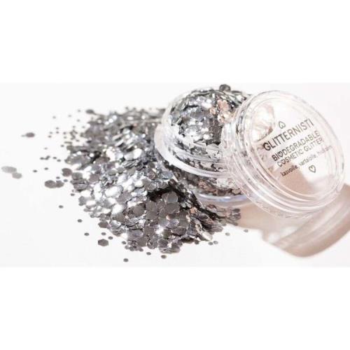 Glitternisti Cosmetic Glitter Chunky Silver Mix