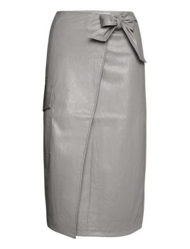 Marie Wrap Skirt DESIGNERS, REMIX Grey
