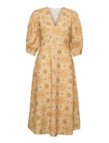 Valarie Dress Notes Du Nord Yellow