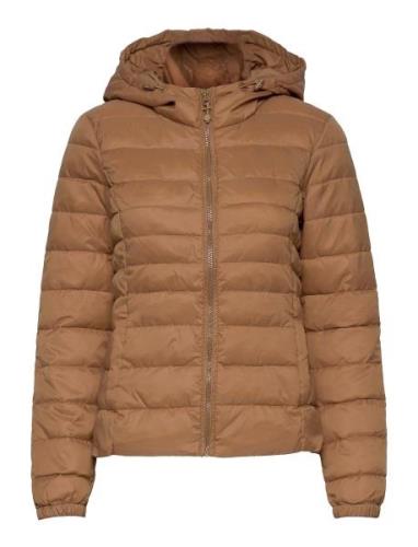 Onltahoe Hood Jacket Otw ONLY Brown