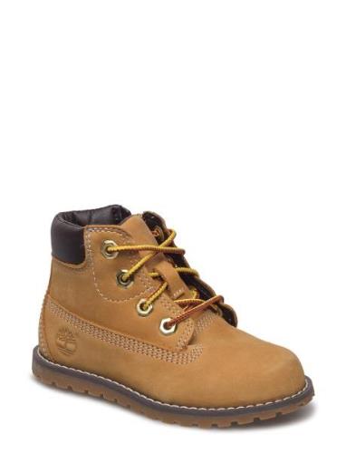 Pokey Pine 6in Boot With Side Zip Brown Timberland
