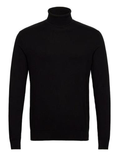 Slhberg Roll Neck Noos Selected Homme Black