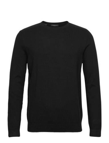 Slhberg Crew Neck Noos Selected Homme Black