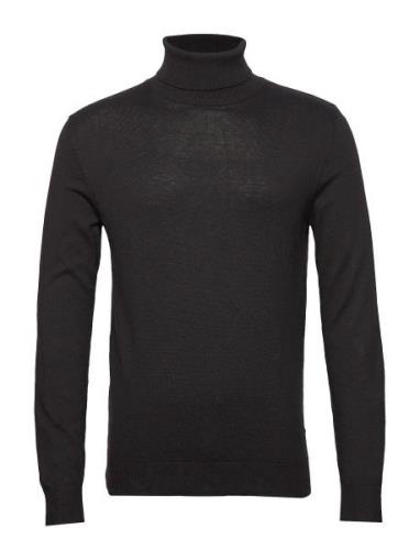 Jjeemil Knit Roll Neck Jack & J S Black