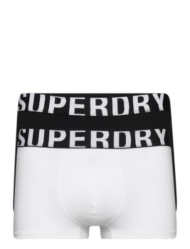 Trunk Dual Logo Double Pack Superdry White